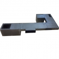 6 x 3.5 inch steel trench duct