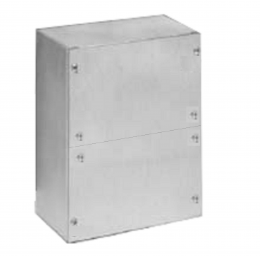 Junction Box 6x6x6 w/ Split Surface Cover, Divider 
